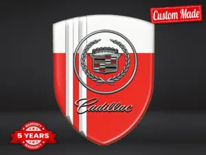 Cadillac Badge Silicone Limitato Drift Stile Decal